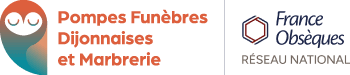 Logo Pompes Funèbres Dijonnaises et Marbrerie