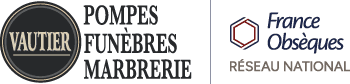 Logo Pompes Funèbres et Marbrerie Vautier