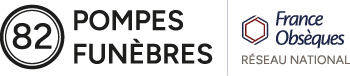 Logo Pompes Funèbres 82