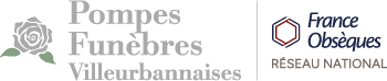 Logo Pompes Funèbres Villeurbannaises - Marbrerie Pilot